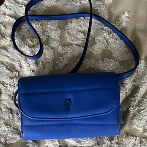 Chic Blue Crossbody Bag